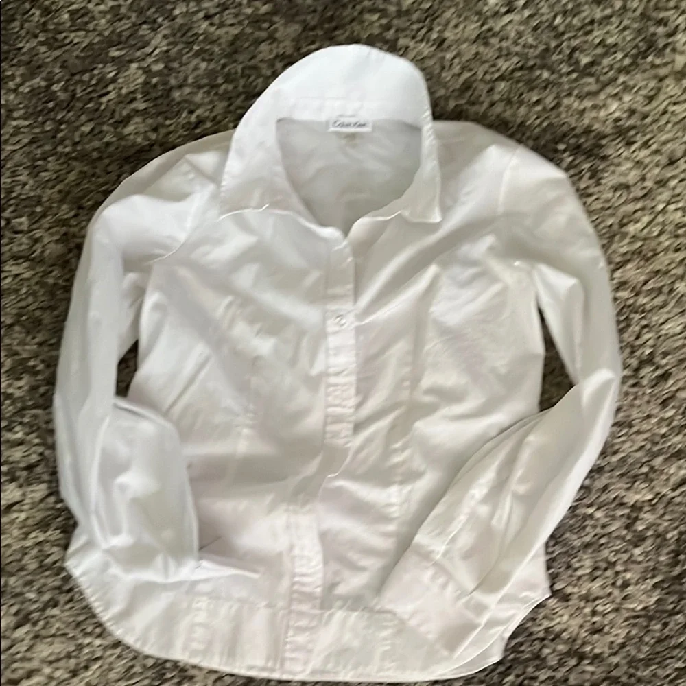 Calvin Klein White Blouse - Picture 1 of 3